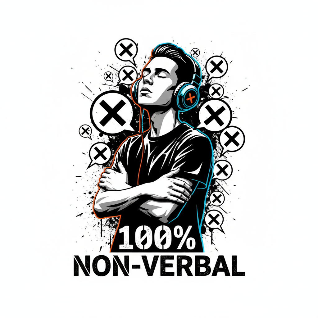 100% NON-VERBAL