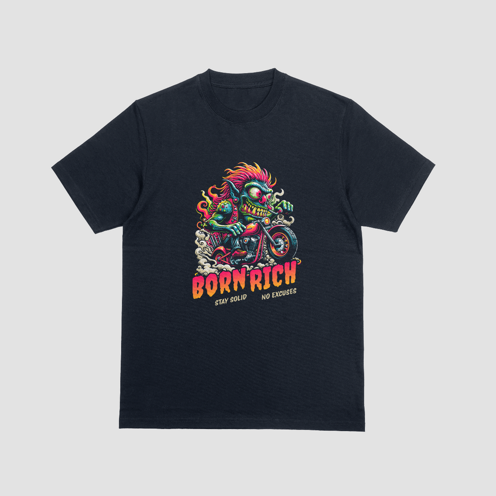 Born Rich Stay Solid Tee