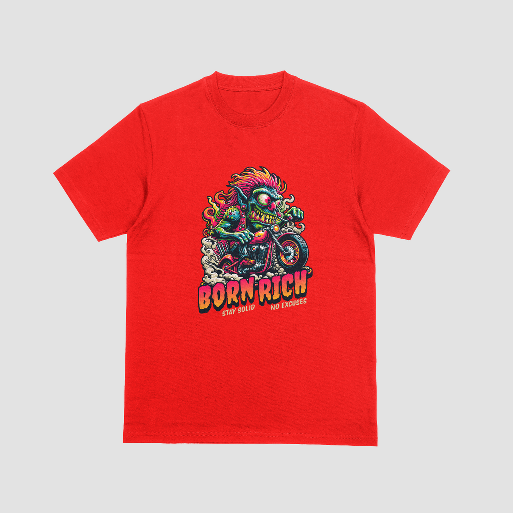 Born Rich Stay Solid Tee
