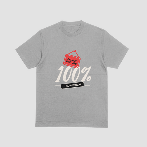100% NON-VERBAL TEE